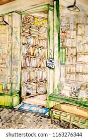 Authentic 2nd hand book store 