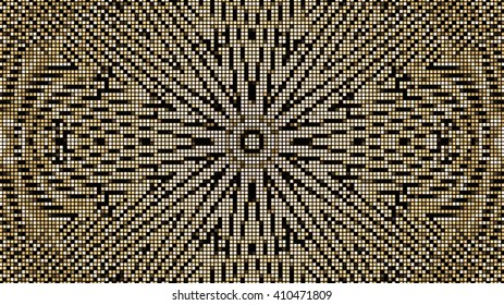 Authentic gold metallic background