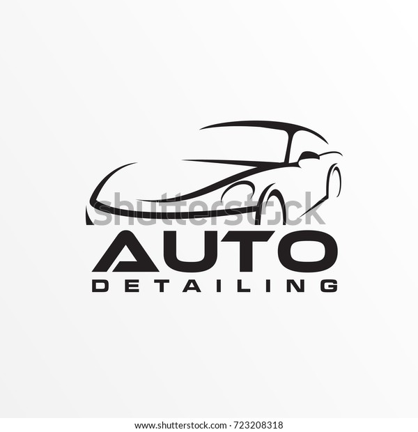 auto detailing, car\
logo icon black\
color