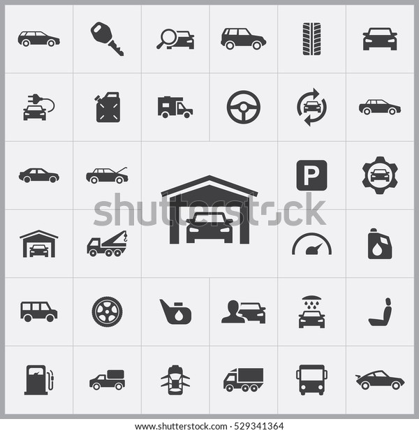 auto icons\
universal set for web and\
mobile