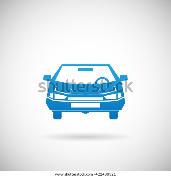 Automobile Symbol Car Silhouette icon Design\
Template\
Illustration
