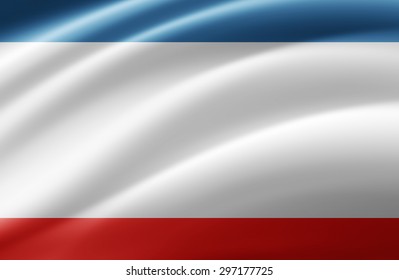 Autonomous Republic Of Crimea Flag Of Silk 