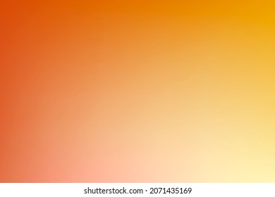 Autumn Gradient Background In Warm Orange And Yellow