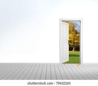 Autumn Just Around Corner Stock Illustration 79632265 | Shutterstock