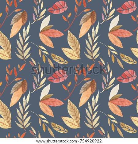 autumn leaves pattern