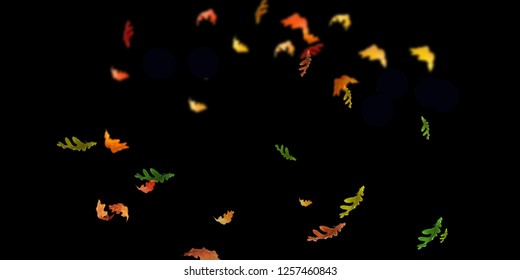 leaf png images stock photos vectors shutterstock https www shutterstock com image illustration autumn leaves stock image on black 1257460843