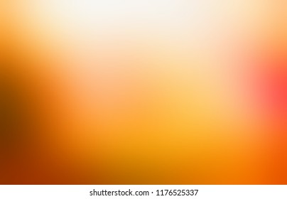 Autumn nature empty background  Fall leaves defocused texture  Bright light vibrant abstract illustration  Yellow  orange  red blurred gradient pattern 