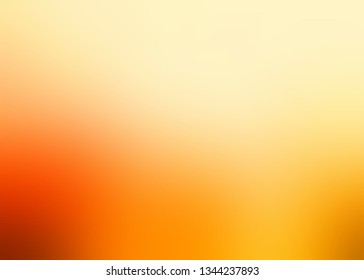 Autumn Tints Blurred Backround. Yellow Red Vibrant Gradient Pattern. Bright Abstract Texture.