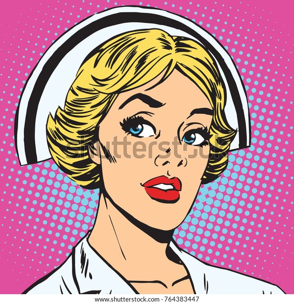 Nurse retro talking dirty glasses