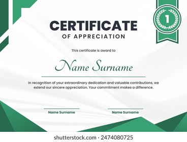 award certificate template design, with black and gold geometric design. day 26 - Powered by Shutterstock