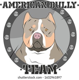 Awsome American Bully Breed Logo