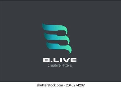 B Logo Design, Nice Logo, Super Logo Design.