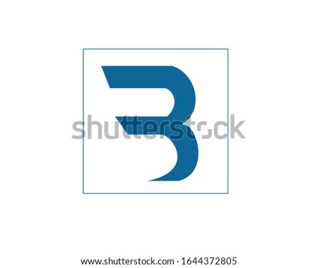 B logo icon simle logo