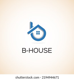 B Logo Template B Real Estate Logo