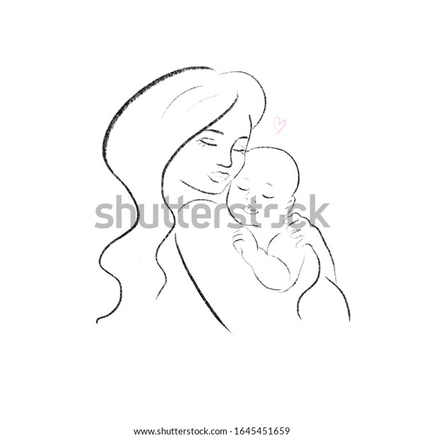 Baby Arms Sketch Stock Illustration 1645451659 | Shutterstock