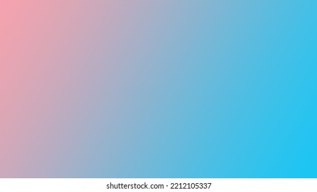 Baby Blue And Baby Pink Color Gradient Background. Banner Template. 