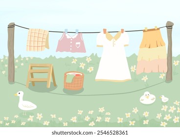 baby, clothes, laundry, hanging, clothing, clothesline, line, illustration, vector, rope, card, child, washing, pink, dress, shirt, clothespin, cartoon, clean, newborn, dry, fashion, birthday, sky, - Powered by Shutterstock