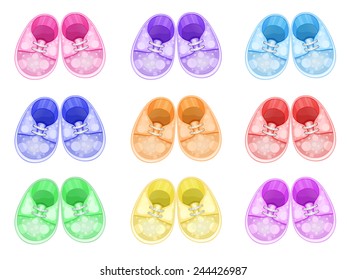 Baby shoes collection  - Powered by Shutterstock