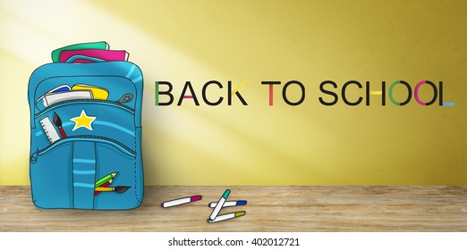 Back to School Education Knowledge Study Learning Concept
