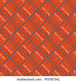 Back to school, new seamless pattern for background. Decorative backdrop can be used for wallpaper, pattern fills, web page background, surface textures. Memphis style for fashion