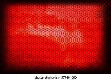 background abstract mosaic of the grid pattern and squares red color.illustration