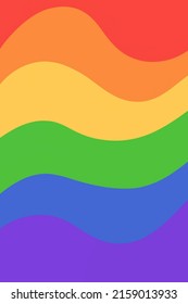 Background Abstract Pride Rainbow Illustration Desing  