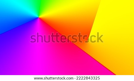 Background angular gradients in many colours
