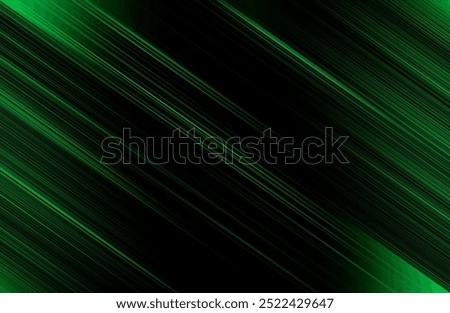 Background black and green dark are light with the gradient is the Surface with templates metal texture soft lines tech gradient abstract diagonal background silver black sleek with gray.