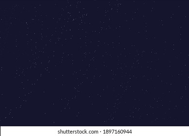 Background Of Blue Starry Sky