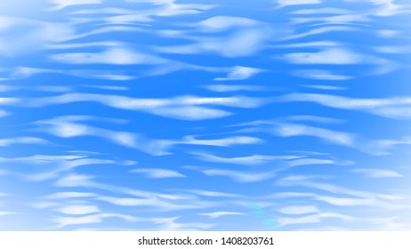 Background blue water wave  wallpaer