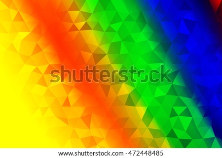 background with bright triangles. blue, purple color. to design banners, presentations, brochures greeting. summer colors.