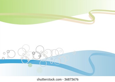 background with bubbles
