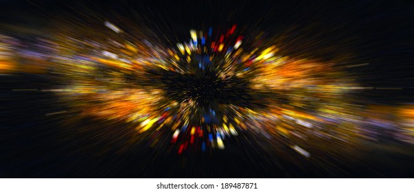 Background Burst: Photo Illustration