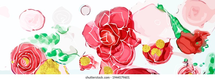 バラ つる のイラスト素材 画像 ベクター画像 Shutterstock