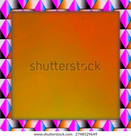 background certificates or other, frame 