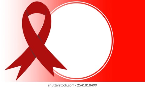 : Background The color red (red) is the most recognized symbol in commemoration of World AIDS Day, which symbolizes global solidarity and attention towards people living with HIV. The color red is als - Powered by Shutterstock