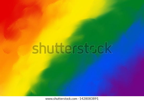 Lgbt国旗の背景 デジタルイラスト 赤 オレンジ 黄色 緑 青 紫 Lgbt団体のレズビアン ゲイ バイセクシュアル トランスジェンダー国旗 などのlgbtプライド国旗 のイラスト素材