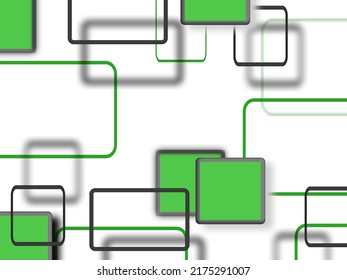 Background with a combination of green, white and black