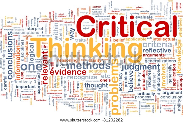 critical thinking background knowledge