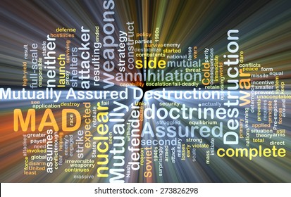 Background Concept Wordcloud Illustration Mutually Assured: ภาพประกอบ ...