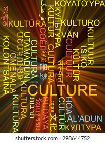 Background concept wordcloud multilanguage international many language illustration of culture glowing light
