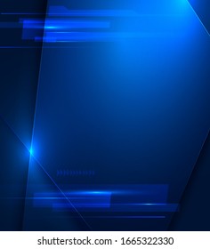 Background Dsign Abstract Blue Hd