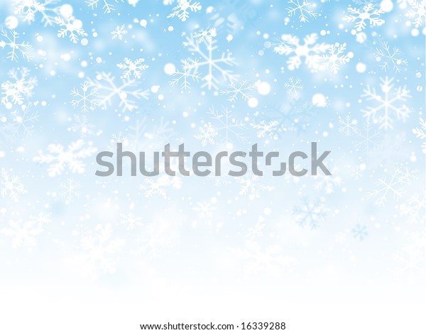 Background Falling Snow Stock Illustration 16339288