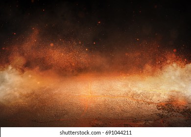 Background - Fire - Lava