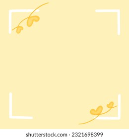 background frame for text art