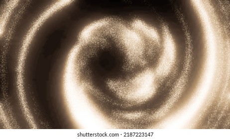 A background gleaming with light hitting the sand in the morning or a fantasy scene of a golden beige whirlwind.