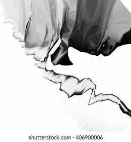 Background Glitch Manipulations Black White Abstract Stock Illustration ...