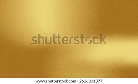 The background is gold with a subtle gradient that creates a sense of soft light and shadow. The visible surface has a smooth texture like cloth or brushed metal, giving it a touch of elegance and lux