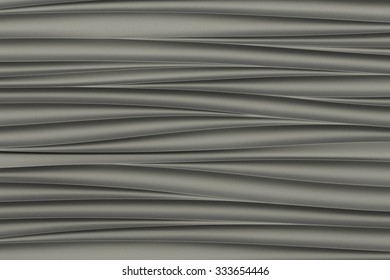 background of gray 3d abstract waves. render