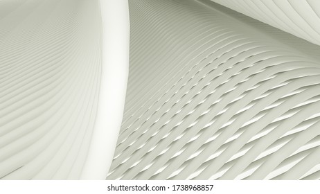 background from gray abstract cylinders. 3d render illustration